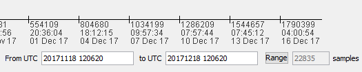 UTC Search Paramaters