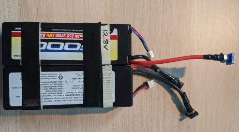 2 LiPo RC car batteries