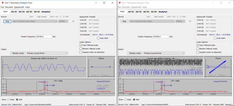 Dot Product Vs Costas Test 1